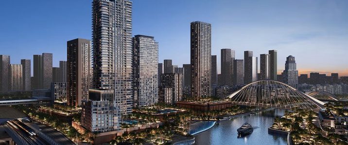 Dubai Creek Harbour skyline and bridge — the market Estatify360 routes cross-border funds into